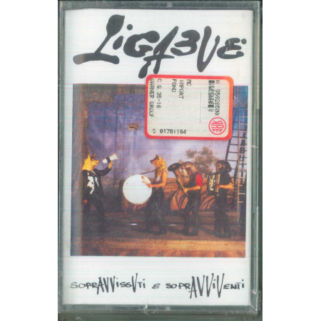 Ligabue MC7 Sopravvissuti E Sopravviventi / WEA ‎– 4509-91688-4 Sigillata