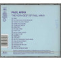 Paul Anka CD The Very Best Of Paul Anka / CBS – 4625622 Sigillato