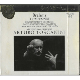 Johannes Brahms - Arturo Toscanini, NBC Symphony Orchestra CD Brahms 4 Symphonies / RCA Victor Gold Seal – GD60325 Sigillato