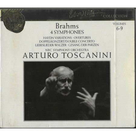 Johannes Brahms - Arturo Toscanini, NBC Symphony Orchestra CD Brahms 4 Symphonies / RCA Victor Gold Seal – GD60325 Sigillato