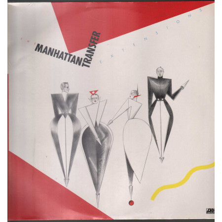 The Manhattan Transfer Lp Vinile Extensions / Atlantic ATL 50 674 Sigillato