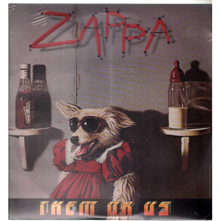Frank Zappa 2 Lp Vinile Them Or Us Apribile EMI ‎2-62 2402343 Gatefold Sigillato