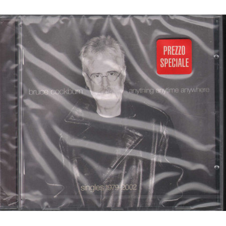 Bruce Cockburn ‎CD Anything Anytime Anywhere Singles 1979 2002 Sigillato