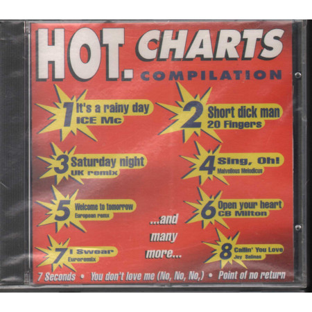 AAVV CD Hot Charts Compilation / Discomagic Records ‎CD 1079 Sigillato