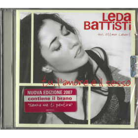 Leda Battisti CD Tu, L' Amore E Il Sesso (Nuova Edizione 2007) / Epic – 88697062012 Sigillato