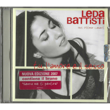 Leda Battisti CD Tu, L' Amore E Il Sesso (Nuova Edizione 2007) / Epic – 88697062012 Sigillato