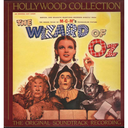 AAVV Lp Vinile The Wizard Of Oz / CBS 70289 Hollywood Collection Vol16 OST Nuovo