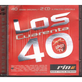 AA.VV. DOPPIO CD Los Cuarenta 40 Nuovo 8022745013123