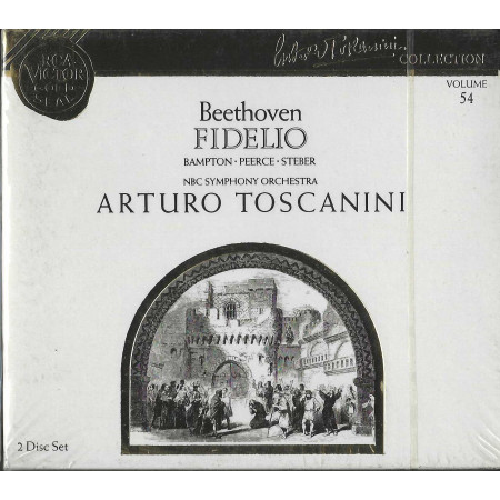 Beethoven, Toscanini, Steber, Bampton Peerce CD Fidelio / RCA GD 60273 Sigillata