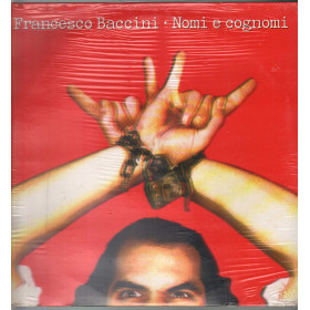 Francesco Baccini Lp Vinile Nomi E Cognomi / CGD 9031 77526-1 Sigillato