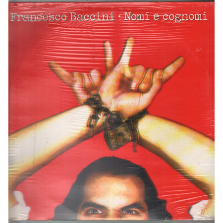 Francesco Baccini Lp Vinile Nomi E Cognomi / CGD 9031 77526-1 Sigillato