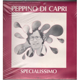 Peppino Di Capri Lp Vinile Specialissimo Vol 1 / Splash SPRB 11002 Sigillato