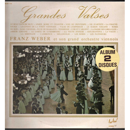 Franz Weber Et Son Grand Orchestre Viennois Lp Vinile Grandes Valses Nuovo