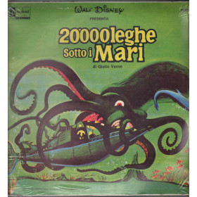 AAVV ‎Lp Vinile 20,000 Leghe Sotto I Mari / Disneyland ‎– DQ 1314 Sigillato