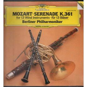 Mozart Berliner Philharmoniker ‎Lp Serenade K 361 For 13 Wind Instruments Nuovo