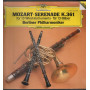 Mozart Berliner Philharmoniker ‎Lp Serenade K 361 For 13 Wind Instruments Nuovo