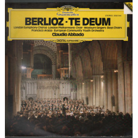 Berlioz C Abbado F Araiza W Singers London Symphony Chorus Lp Te Deum Nuovo