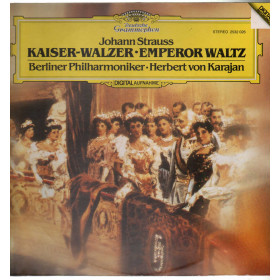 Strauss Berliner Philharmoniker Karajan Lp Kaiser-Walzer / Emperor Waltz Nuovo