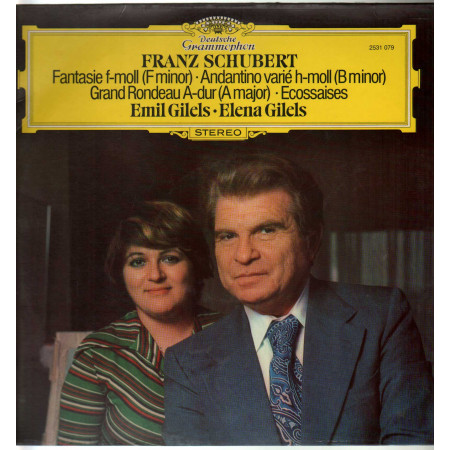 Schubert / Gilels Lp Fantasie F-moll (F-Minor) Andantino Varie H-moll (B-Minor)