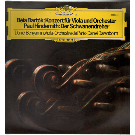Bartok Hindemith Barenboim Lp Konzert Für Viola Und Orchester Der Schwanendreher