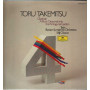 Takemitsu / Tashi / Boston Symphony Ozawa ‎Lp Quatrain / A Flock Descends Into