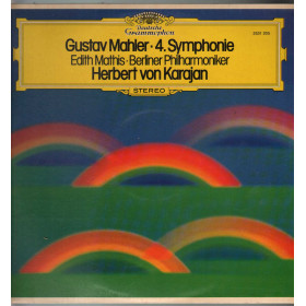 Gustav Mahler E Mathis Berliner Philharmoniker H von Karajan ‎Lp 4. Symphonie