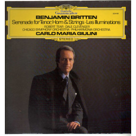 Britten Tear Chicago Symphony Lp Serenade For Tenor Horn & Strings  Les