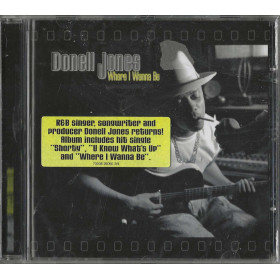 Donell Jones CD Where I Wanna Be / LaFace Records – 73008260602 Sigillato