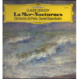 C Debussy Orchestre De Paris D Barenboim ‎Lp La Mer • Nocturnes  Deutsche Nuovo