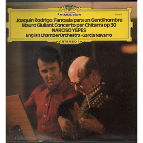 Yepes English Chamber Navarro Lp Joaquín Rodrigo Fantasia Para Un Gentilhombre
