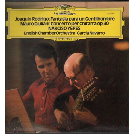 Yepes English Chamber Navarro Lp Joaquín Rodrigo Fantasia Para Un Gentilhombre
