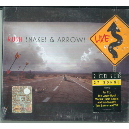 Rush CD Snakes & Arrows Live / Atlantic – 7567-89949-5 Sigillato