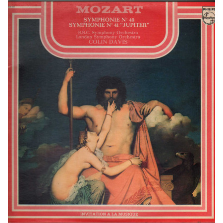 Mozart BBC / London Symphony Davis Lp Symphonie N40 - Symphonie N 41 Gatefold