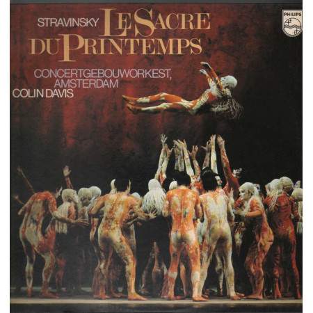 Stravinsky Concertgebouworkest Amsterdam Colin Davis ‎Lp Le Sacre Du Printemps