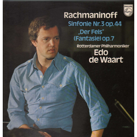 Rachmaninoff Rotterdam Philharmonic ‎Lp Symphony No. 3, Op. 44 / Fantasy  Op. 7