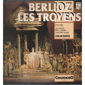 Berlioz / Colin Davis Lp Les Troyens Seite 1 / 2 Philips Grandioso Serie Nuovo