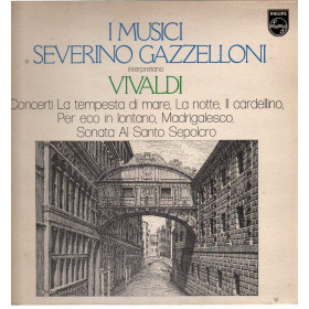 Musici Gazzelloni Vivaldi Lp I Musici E Severino Gazzelloni Interpretano Vivaldi