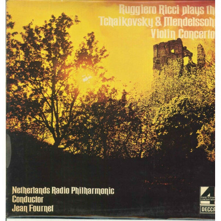 Ruggiero Ricci ‎Lp Vinile Plays The Tchaikovsky & Mendelssohn Violin Concertos