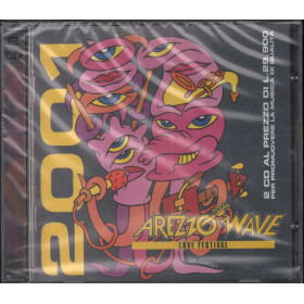Artisti Vari DOPPIO CD Arezzo wave 2001 Nuovo Sigillato RARO Fuori Catalogo