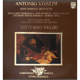 Vivaldi Marshall Murray English Chamber Negri ‎Lp Dixit Dominus • Beatus Vir