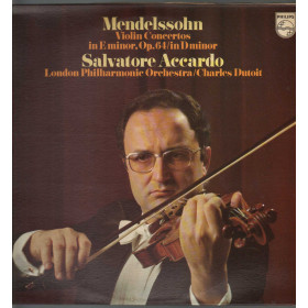Mendelssohn Accardo London Philharmonic Lp Violinkonzerte E-moll Op. 64 / D-moll