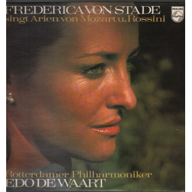 von Stade De Waart ‎Rotterdam Philharmonic Lp Sings Arien von Mozart U. Rossini