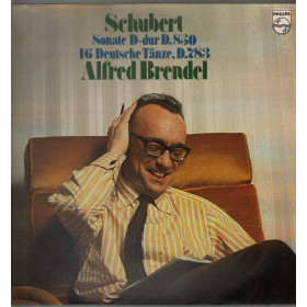 Schubert Alfred Brendel ‎Lp Sonata In D Op.53 D.850 16 German Dances Op.33 D.783