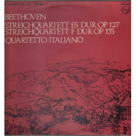 Beethoven Quartetto Italiano ‎Lp Streichquartett Es-Dur Op 127 / F-Dur Op 135