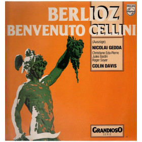 Berlioz N Gedda C Eda-Pierre J Bastin R Soyer Davis Lp Benvenuto Cellini Auszuge