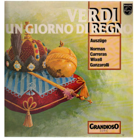 G Verdi J Norman  J Carreras I Wixell W Ganzarolli Lp Un Giorno di Regno Auszuge