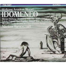 Mozart, Nikolaus Harnoncourt 3CD Idomeneo / TELDEC – 8.35547 Sigillato
