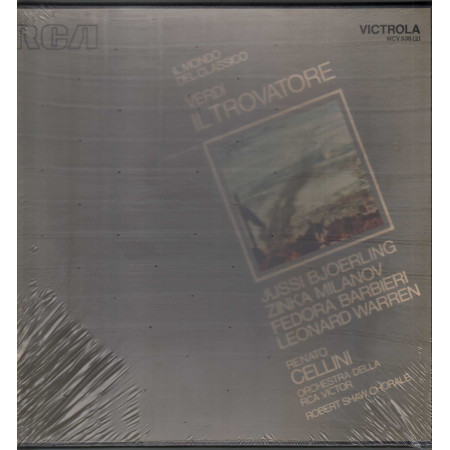 G Verdi F Barbieri R Cellini J Bjoerling Z Milanov L Warren Lp Il Trovarore RCA