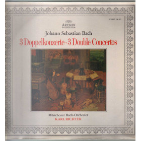Bach Munchener Bach-Orchester Richter Lp 3 Doppelkonzerte / 3 Double Concertos