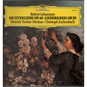 Schumann Fischer-Dieskau Eschenbach ‎Lp Dichterliebe Op 48 • Liederkreis Op 39